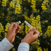 organic lip balm - lavender lemon